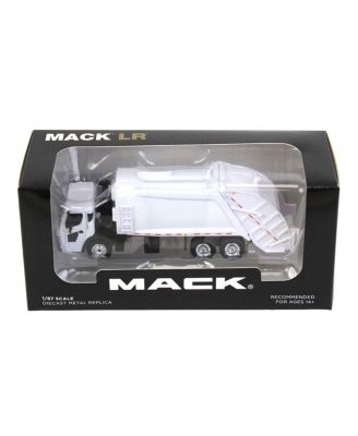 1/87 White Mack LR with White McNeilus Meridian Rear Loader Garbage Truck