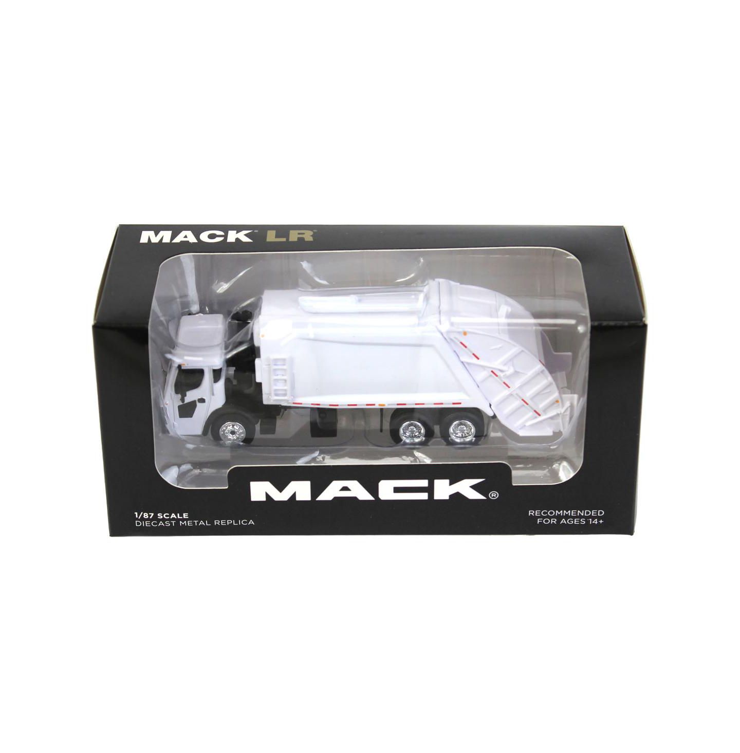 Детская игрушка First Gear 1/87 Scale Mack LR McNeilus Meridian Rear Loader Diecast Garbage Truck — фото 3