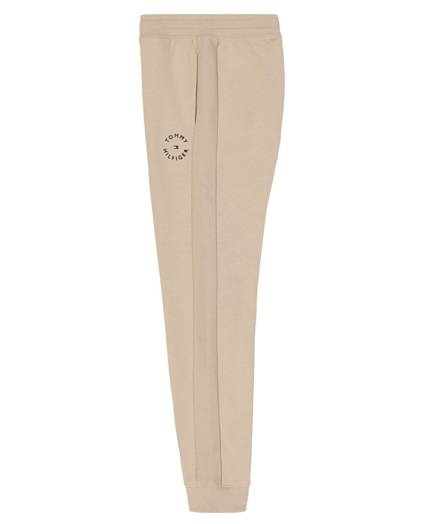 Брюки Tommy Hilfiger Essential Soft Fleece Joggers для мальчиков, цвет: Hummus — фото 4