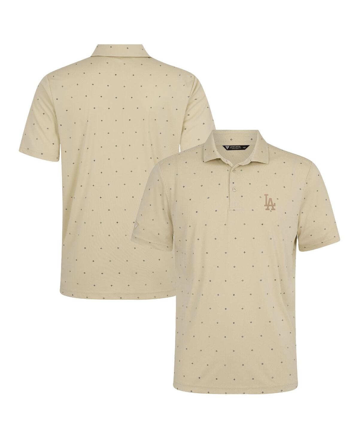 Men's Cream Los Angeles Dodgers Vision Polo Shirt - Cream
