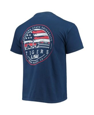 Men's Navy LSU Tigers Campus Americana T-Shirt