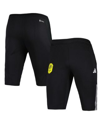 adidas - Men's Black Nashville SC 2023 On-Field Training AEROREADY Slim Fit Half Pants