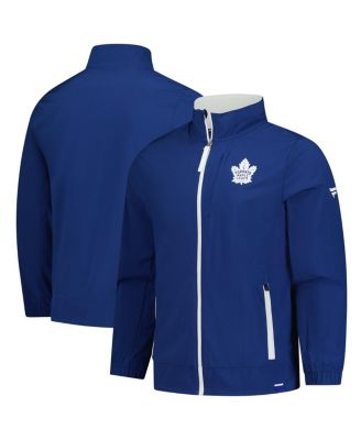 Fanatics - Men's Blue Toronto Maple Leafs Authentic Pro Rink Coaches Full-Zip Jacket