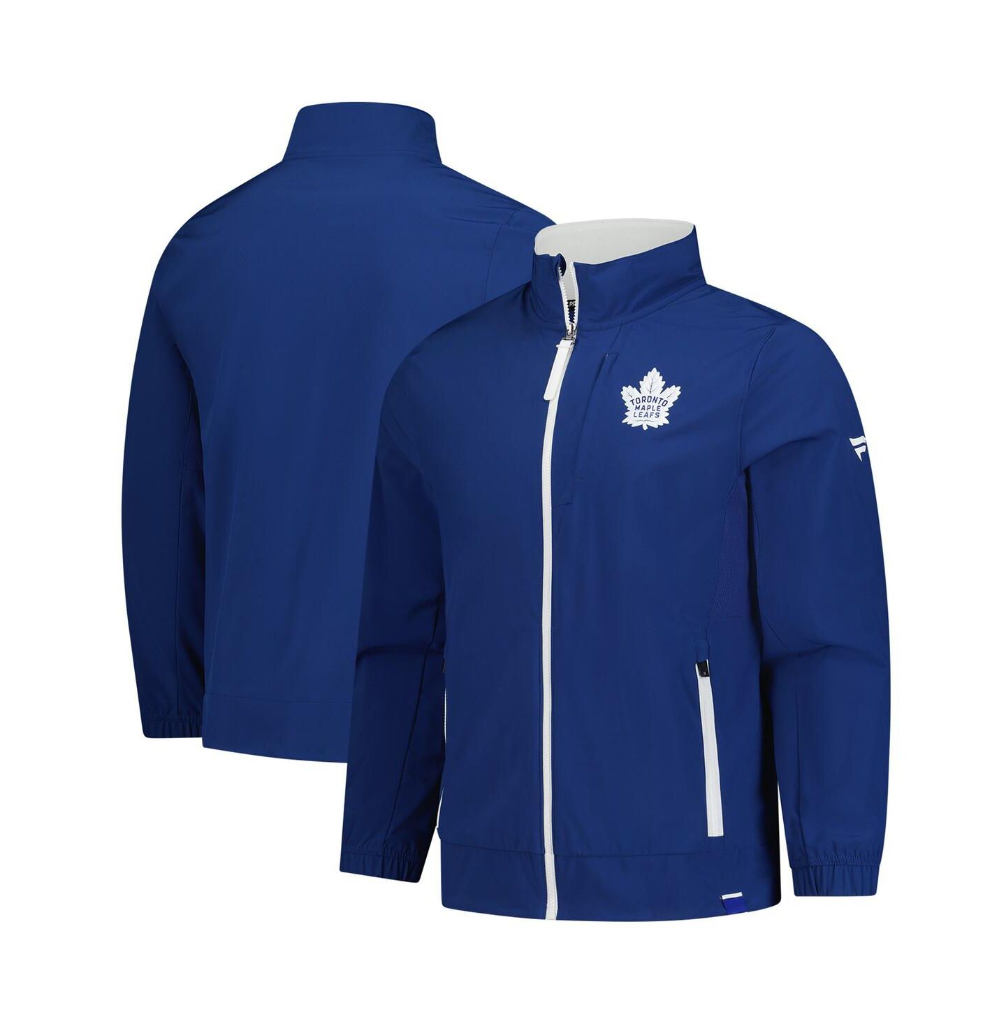 Мужская куртка Fanatics Blue Toronto Maple Leaf's Authentic Pro Rink Coaches Full-Zip — фото 1