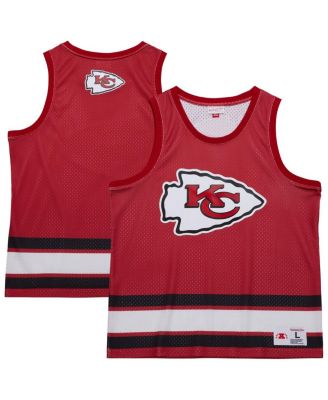 Mitchell & Ness - Men's Red Kansas City Chiefs Jersey Logo Tank Top