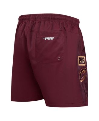 Men's Wine Cleveland Cavaliers Area Code Shorts