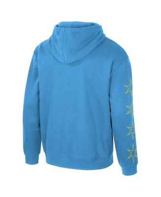 Men's and Women's Light Blue Chicago Sky City Star Rebel Edition Pullover Hoodie