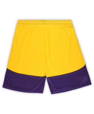 Men's Purple/Gold Minnesota Vikings Big Tall Launch Shorts
