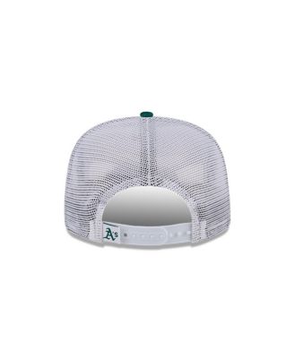 Men's Green Oakland Athletics Cooperstown Collection Team Horizon 9FIFTY A-Frame Trucker Snapback Hat