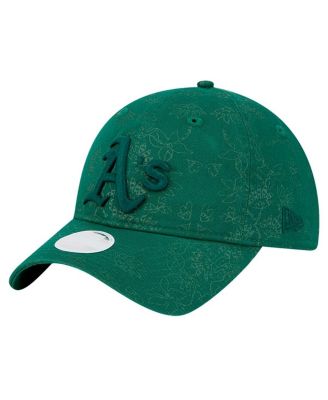 New Era - Women's Green Athletics Tonal Floral 9TWENTY Adjustable Hat
