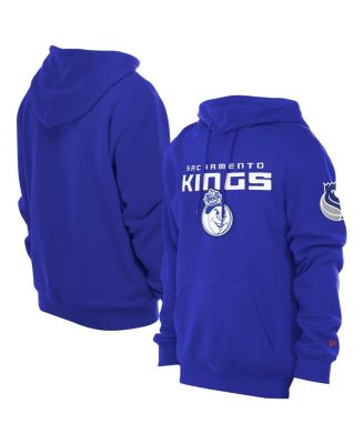 New Era - Men's Blue Sacramento Kings 2024/25 City Edition Chenille Heavyweight Pullover Hoodie