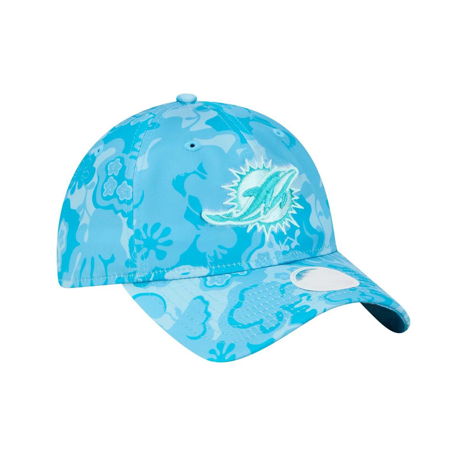 Women's Aqua Miami Dolphins Trippy 9TWENTY Adjustable Hat
