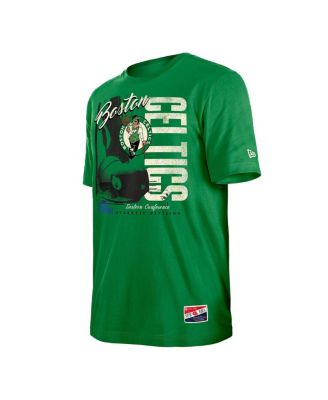 Men's Kelly Green Boston Celtics Distressed Throwback Vintage Color Pack T-Shirt