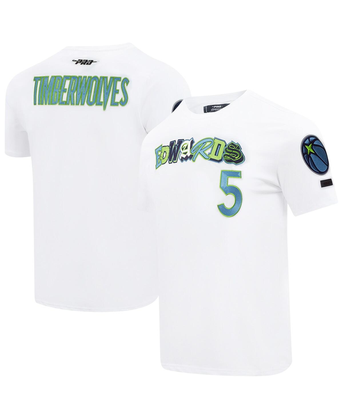 Men's Anthony Edwards White Minnesota Timberwolves City Ransom T-Shirt - White