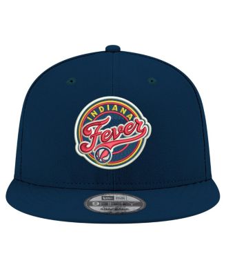 Men's and Women's Navy Indiana Fever Logo 9FIFTY Snapback Hat