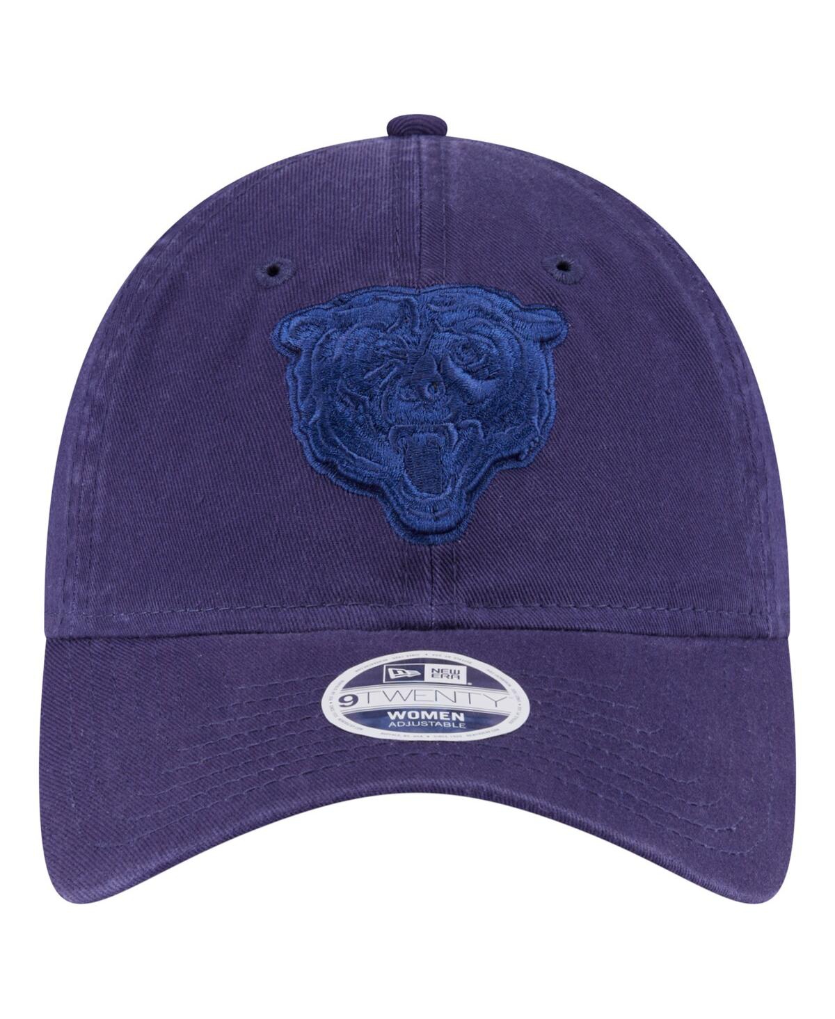 New Era Women's Navy Chicago Bears Color Pack 9TWENTY Adjustable Hat