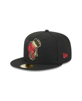 Men's Black Spokane Indians Theme Nights 59FIFTY Fitted Hat