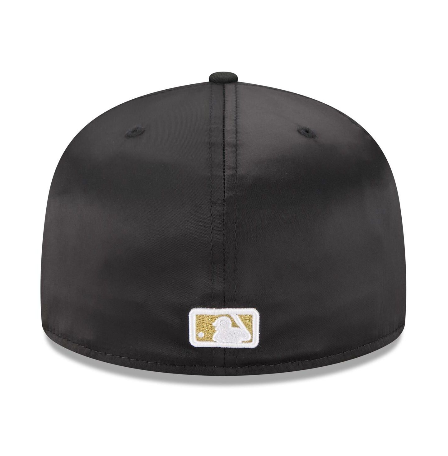 Мужская кепка New Era Black Philadelphia Phillies 2025 59FIFTY Day Gold Leaf 59FIFTY Fitted Hat — фото 4