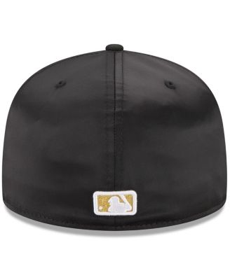 Men's Black Chicago White Sox 2025 59FIFTY Day Gold Leaf 59FIFTY Fitted Hat