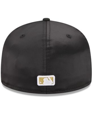 Men's Black Atlanta Braves 2025 59FIFTY Day Gold Leaf 59FIFTY Fitted Hat