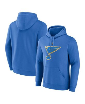 Fanatics - Men's Blue St. Louis Blues Alternate Logo Fleece Pullover Hoodie