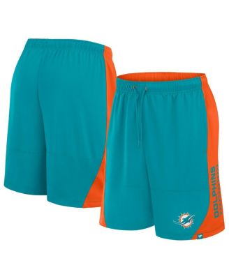 Fanatics - Men's Aqua Miami Dolphins No Defense Shorts