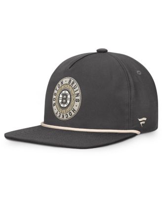 Fanatics - Men's Charcoal Boston Bruins Closer Adjustable Hat