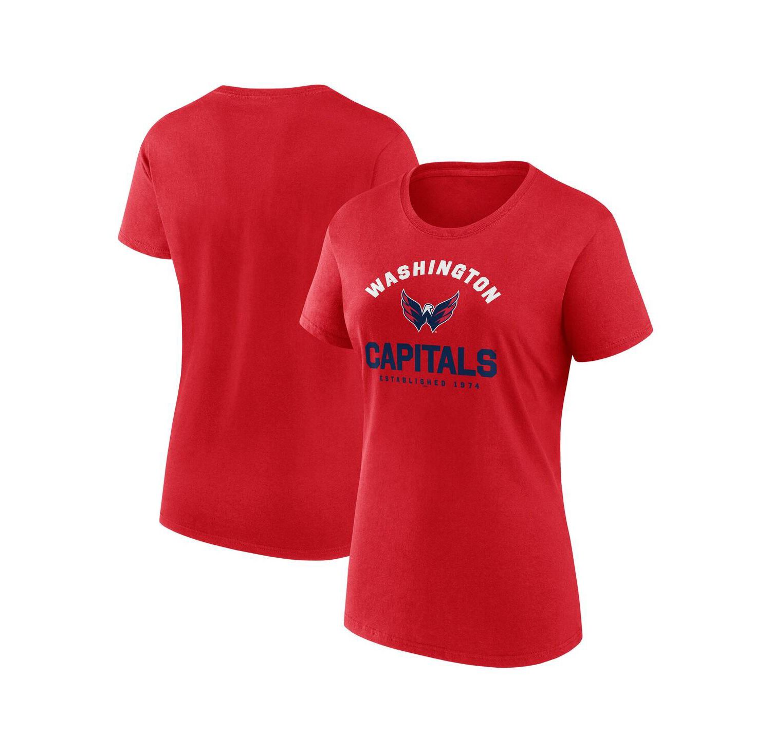 Women's Red Washington Capitals Unrivaled T-Shirt
