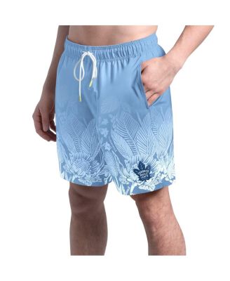 Margaritaville - Men's&nbsp;Blue Toronto Maple Leaf's Lagoon Fiesta Swim Short