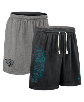 Nike - Men's Black Jacksonville Jaguars Sideline Reversible Performance Shorts