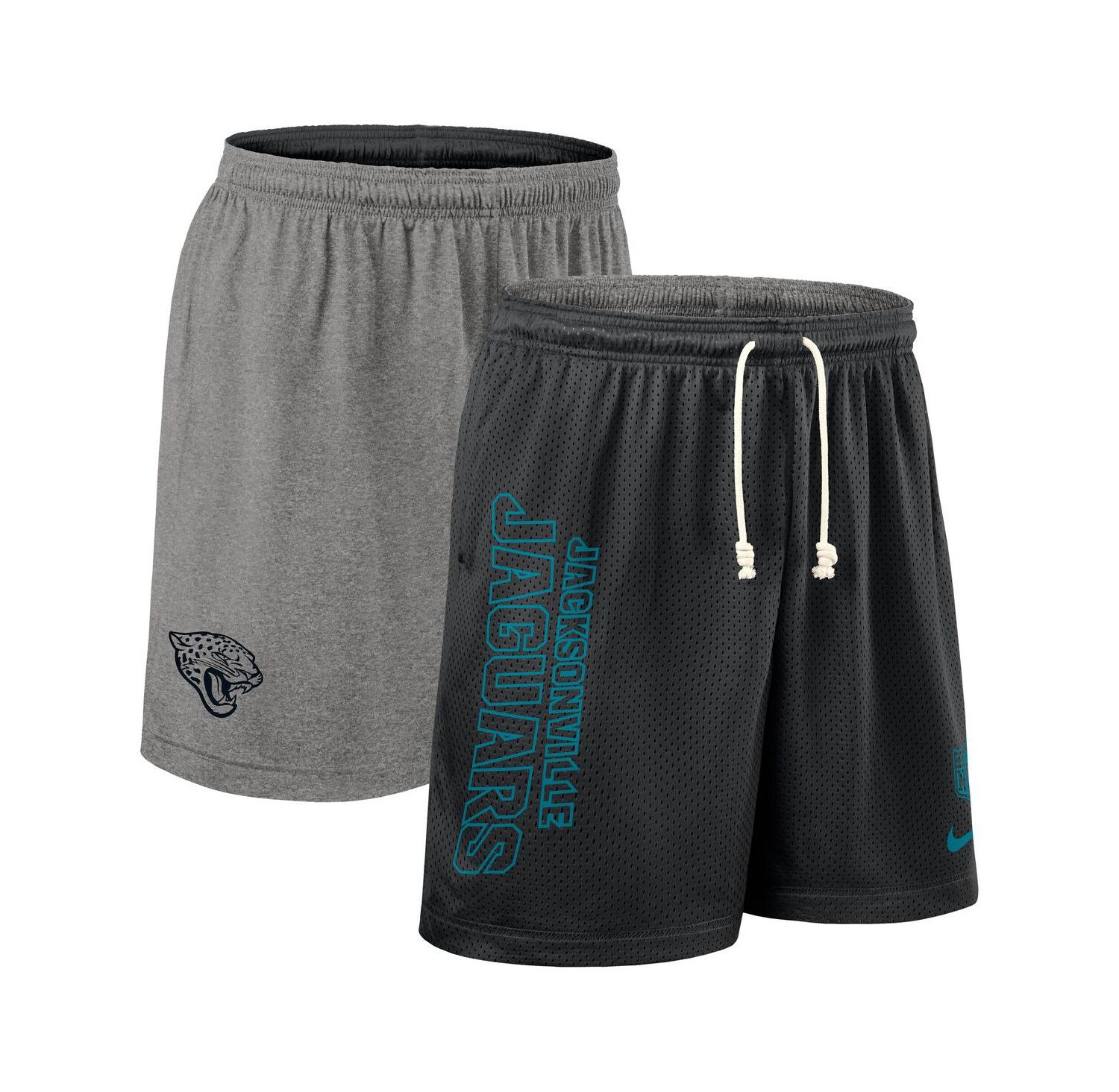 Men's Black Jacksonville Jaguars Sideline Reversible Performance Shorts