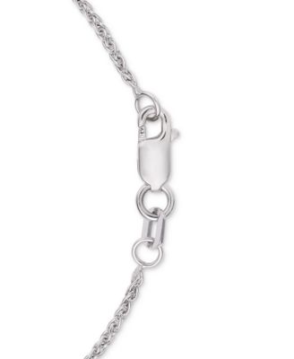 Diamond Lariat Necklace (2 ct. t.w.) in 14k White Gold, 16-3/4" + 2" extender, Exclusively at Macy's