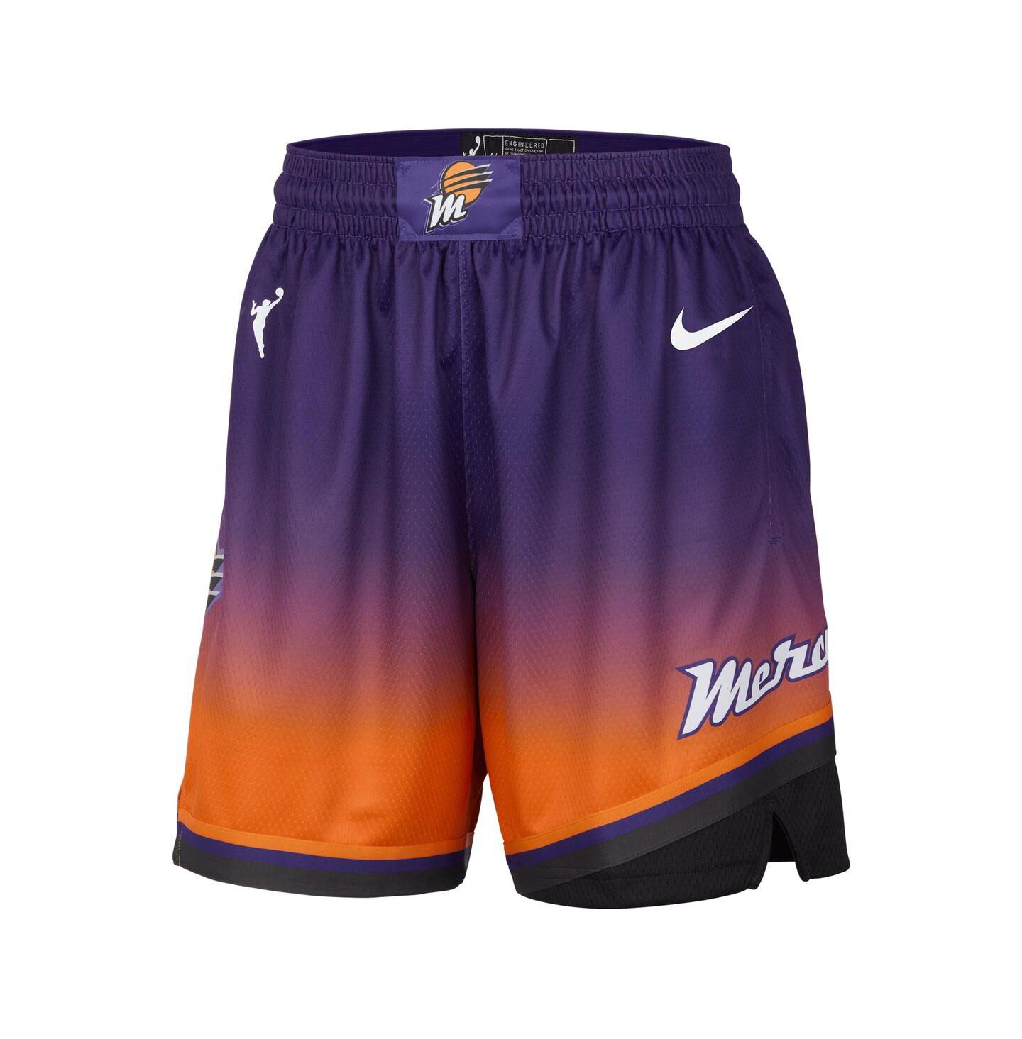 Женские шорты Nike Purple Phoenix Mercury On-Court Victory Performance — фото 2