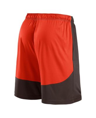 Men's Brown/Red Cleveland Browns Launch Shorts