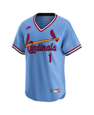 Men's Ozzie Smith Blue St. Louis Cardinals Throwback Cooperstown Collection Limited Jersey