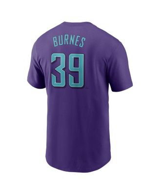 Men's Corbin Burnes Purple Arizona Diamondbacks 2025 City Connect Fuse Name Number T-Shirt