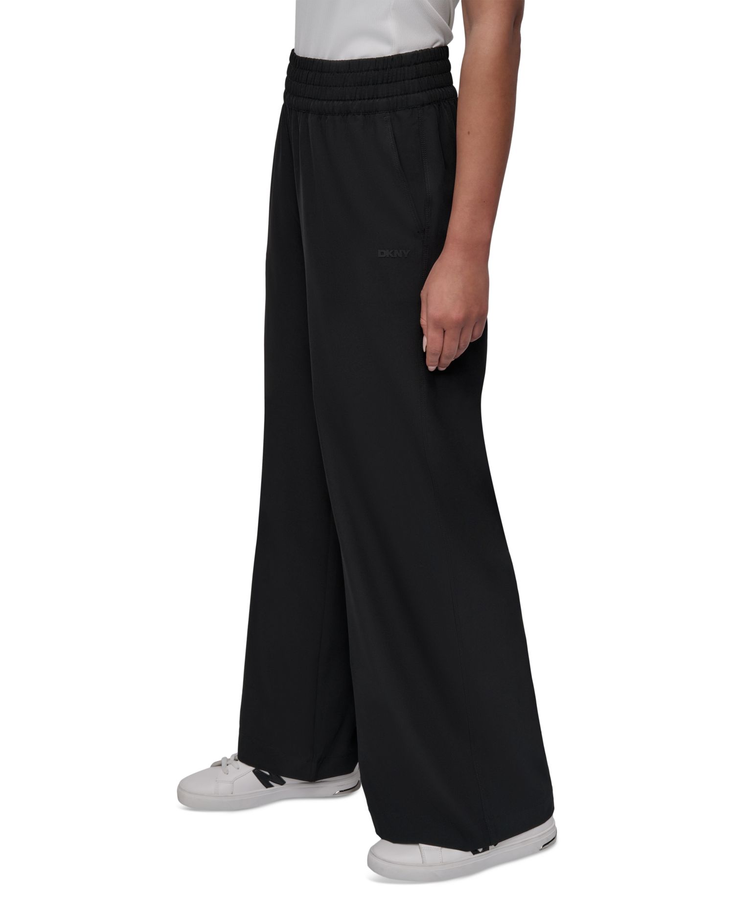 Women's Hudson Stretch Wide-Leg Pull-On Pants