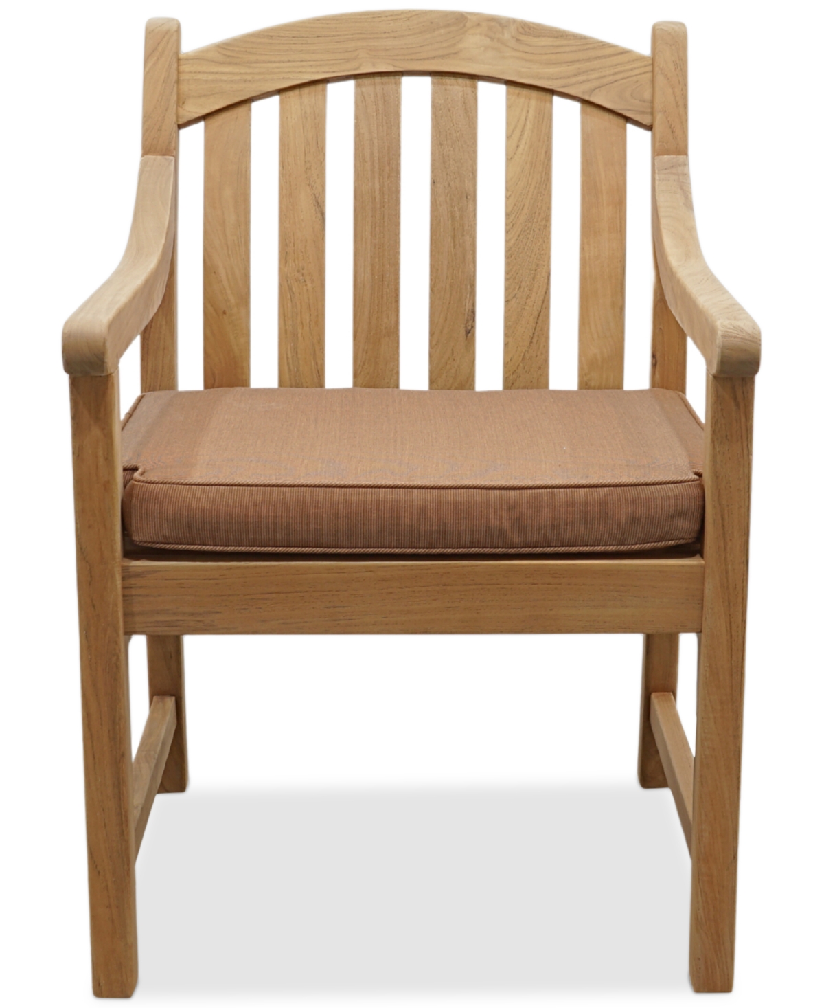 Macy's Bristol Teak Outdoor Dining Chair, Created For  In Brown