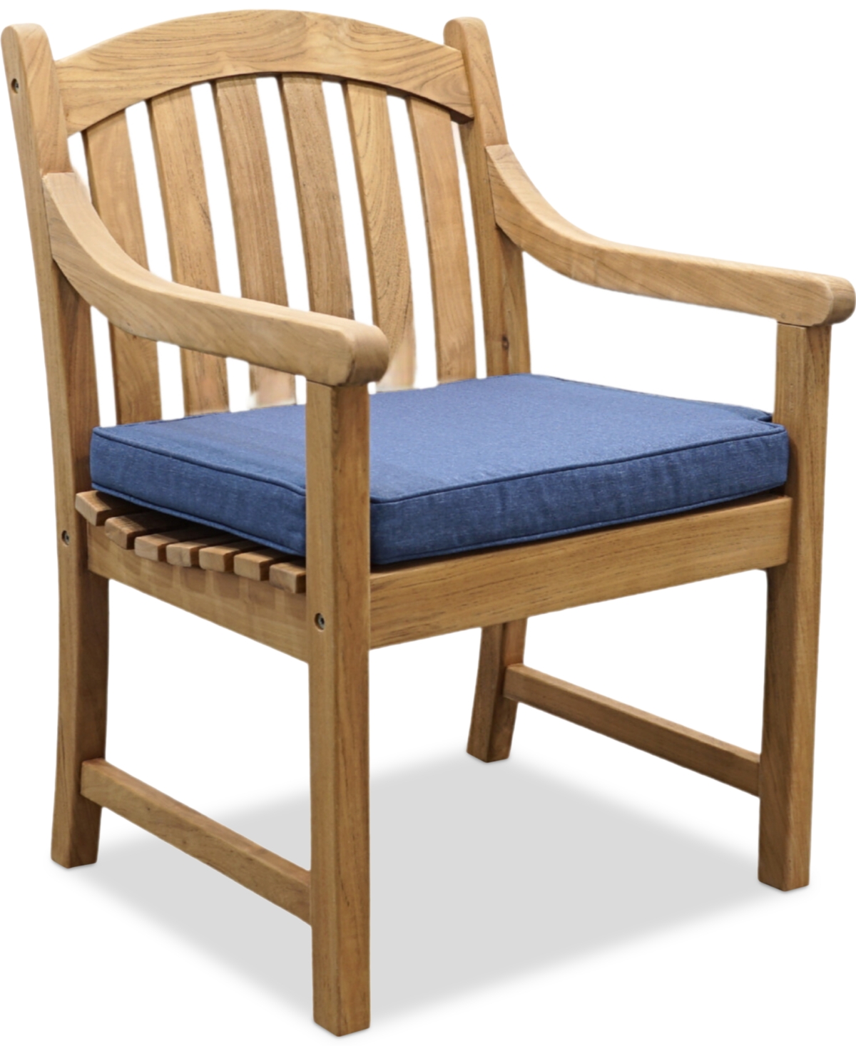 Macy's Bristol Teak Outdoor Dining Chair, Created For  In Brown
