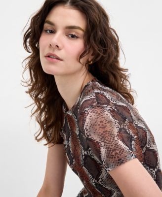 Women's Nola Printed Round-Neck Dress