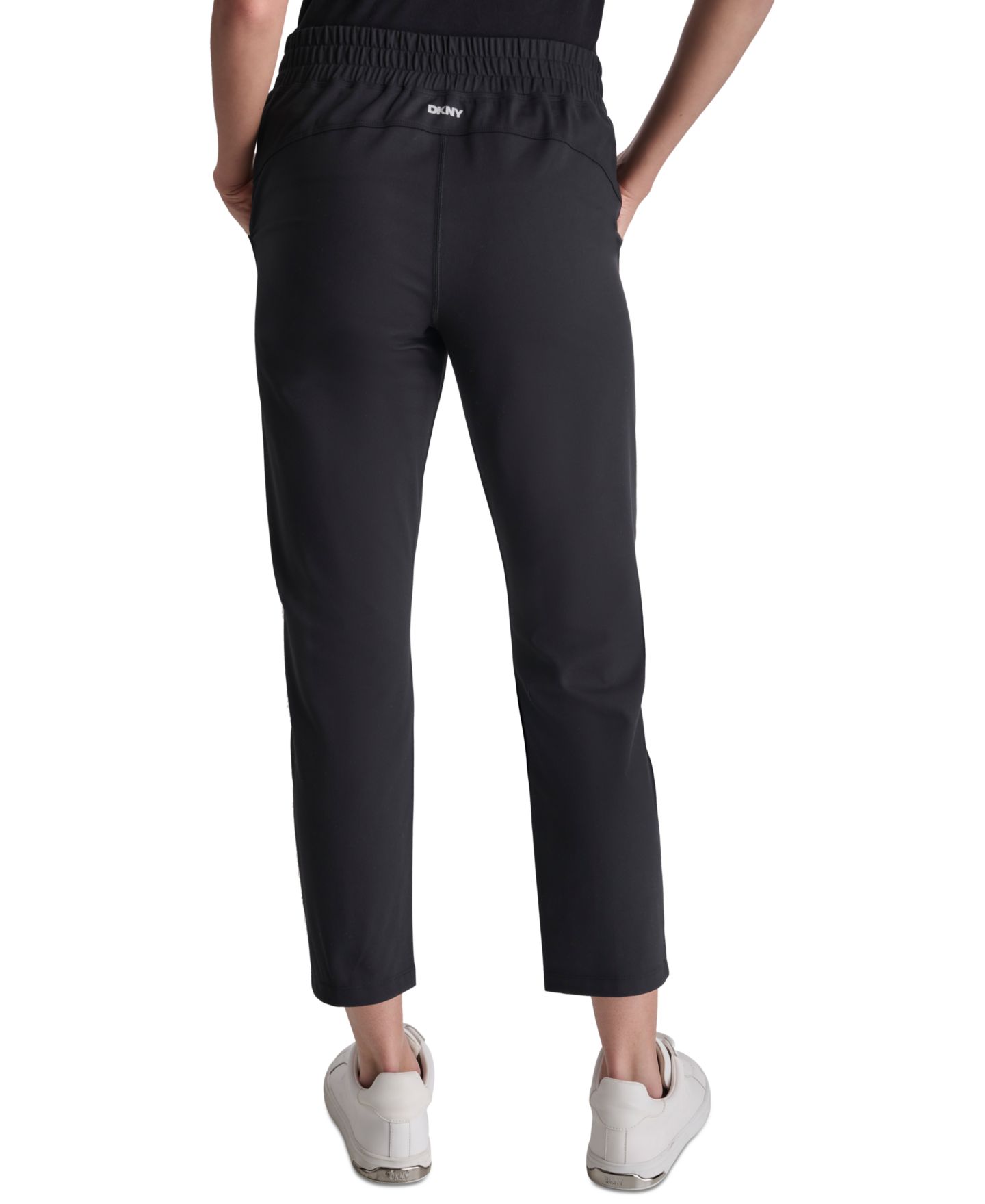 Женские брюки DKNY Sport Balance Compression Ankle, цвет: Чёрный — фото 2