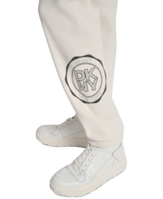 Women's Embellished Medallion-Logo Joggers