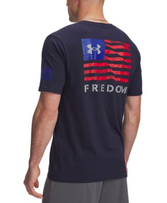 Men's Short Sleeve Freedom Banner Graphic T-Shirt