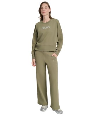 Women's Mini Stud Logo Crew Neck Sweatshirt