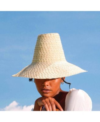 Kemala Palm Straw Hat In Natural Beige