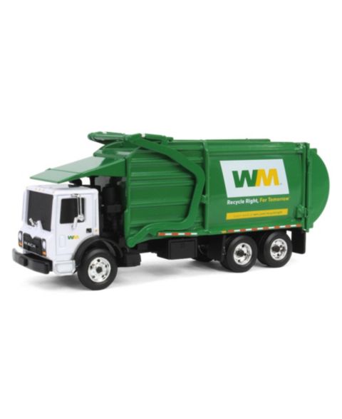 Детская игрушка First Gear 1/87 Mack TerraPro Waste Management Front Loader Collectible Die-Cast Truck