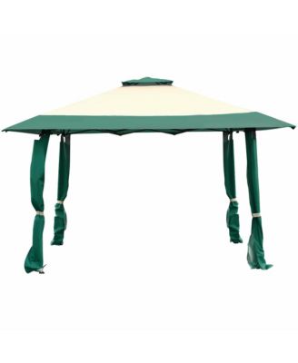 13' x 13' Folding Patio Pop-up Gazebo Canopy Tent Outdoor Shelter Shade