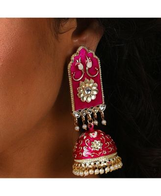 Floral Drop Earrings