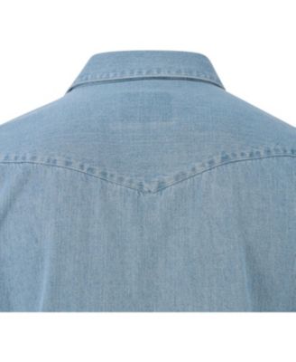 Big & Tall Western Short Sleeve Snap Up Shirt