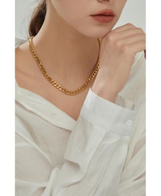 Gold Cuban Chain Necklace